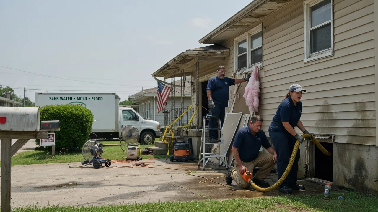 Water Damage Repair in Letona, AR near me